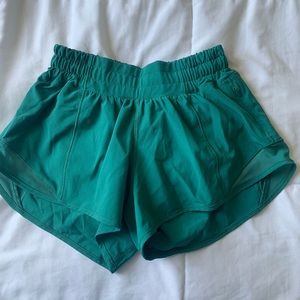 Teal Lagoon Size 0 Lululemon Hotty Hots